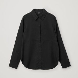COS SHIRT WITH CURVED HEM